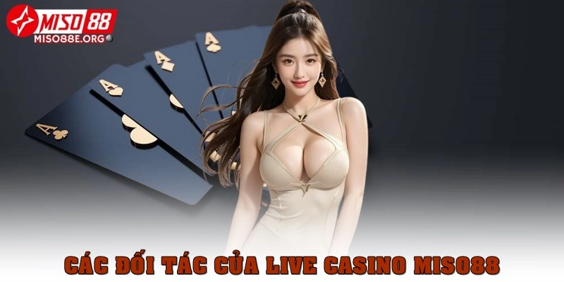 Các đối tác của Live Casino Miso88